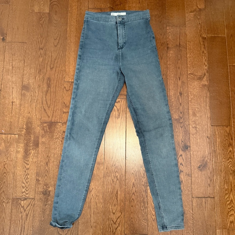 Topshop Joni jeans in W26 L32 (Gray color)
